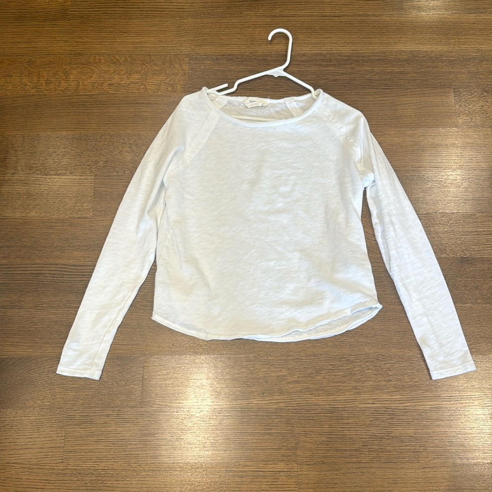 COPY - AMERICAN VINTAGE WHITE LONG SLEEVE